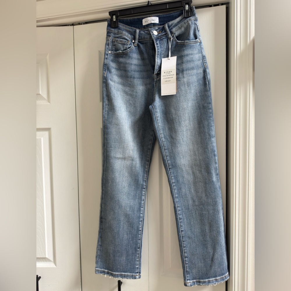 Risen OG Straight Leg Non Distressed Jeans